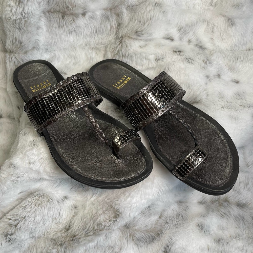 Stuart Weitzman Caliph Sandals Size 5.5 - image 5